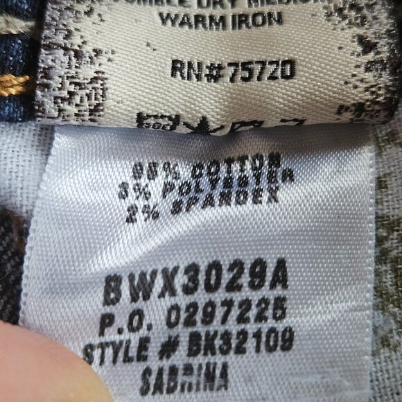 BKE Women's Sabrina Boot Cut Denim Jeans Sz28 (30X29) Regular Blue Medium Wash - Picture 11 of 15